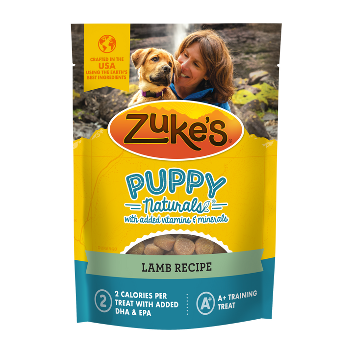 Zukes Puppy Naturals Lamb N Chickpeas Treats 5oz