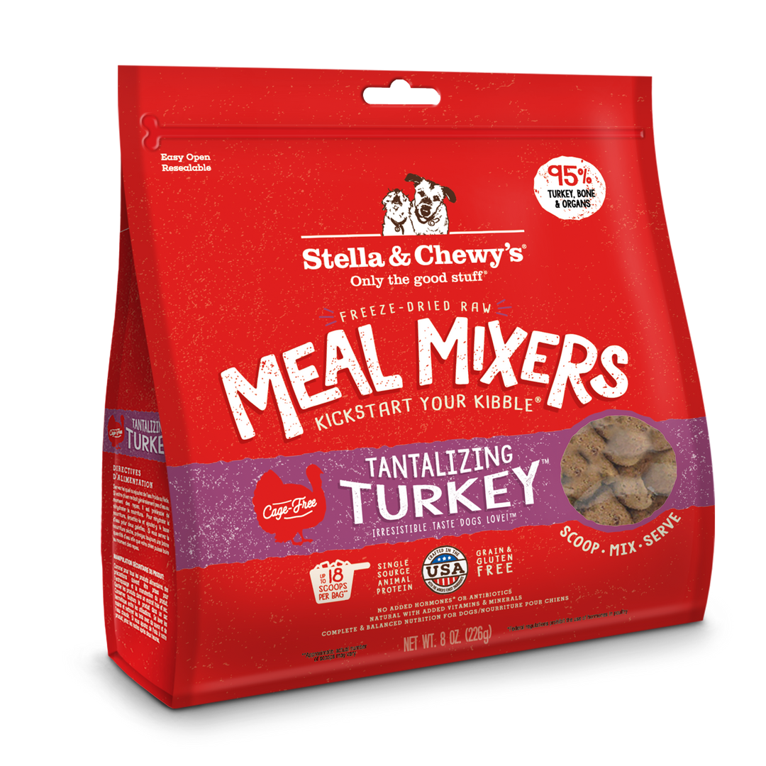 Freeze-Dried Tantalizing Turkey Meal Mixers - 8 oz