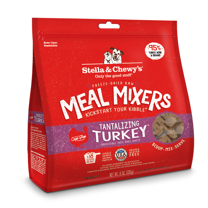 Freeze-Dried Tantalizing Turkey Meal Mixers - 8 oz