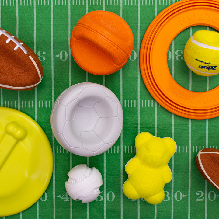 Nylabone Power Play Gripz Dog Soccer Ball Toy Medium (1 Count)