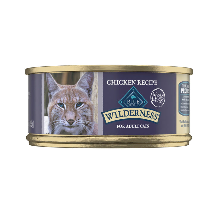 Blue Buffalo Wilderness Chicken Recipe Wet Cat Food 5.5 oz