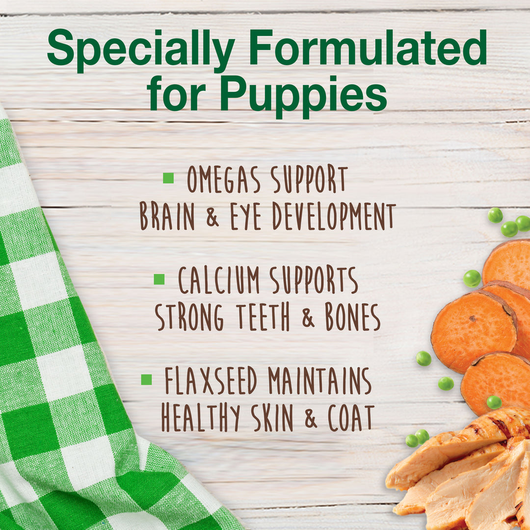 Nylabone Healthy Edibles All-Natural Long Lasting Puppy Chew Treats Turkey &amp; Sweet Potato Small (3 Count)