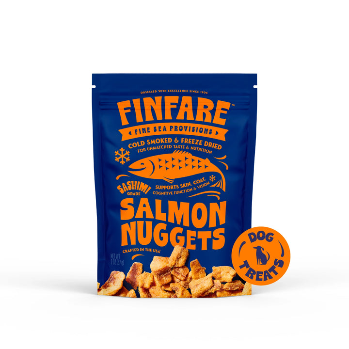 Finfare Grain Free Freeze Dried Nugget Smoked Salmon 2oz