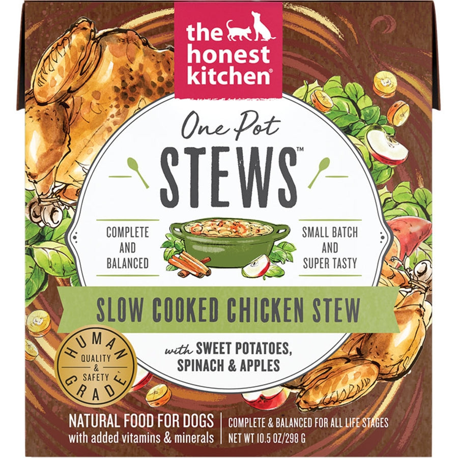 Honest Kitchen Chicken Sweet Potato Spinach Apples 10oz
