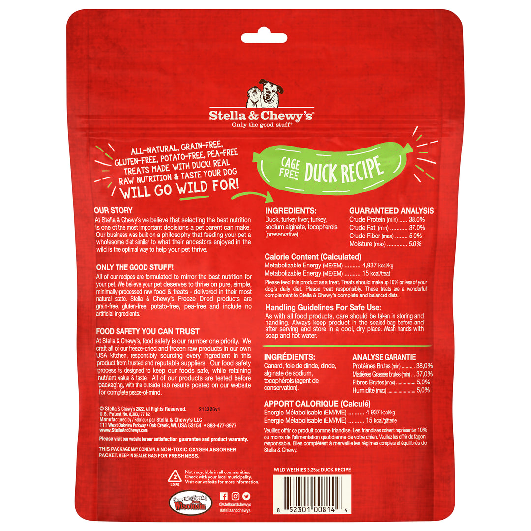 Wild Weenies Duck - 3.25 oz