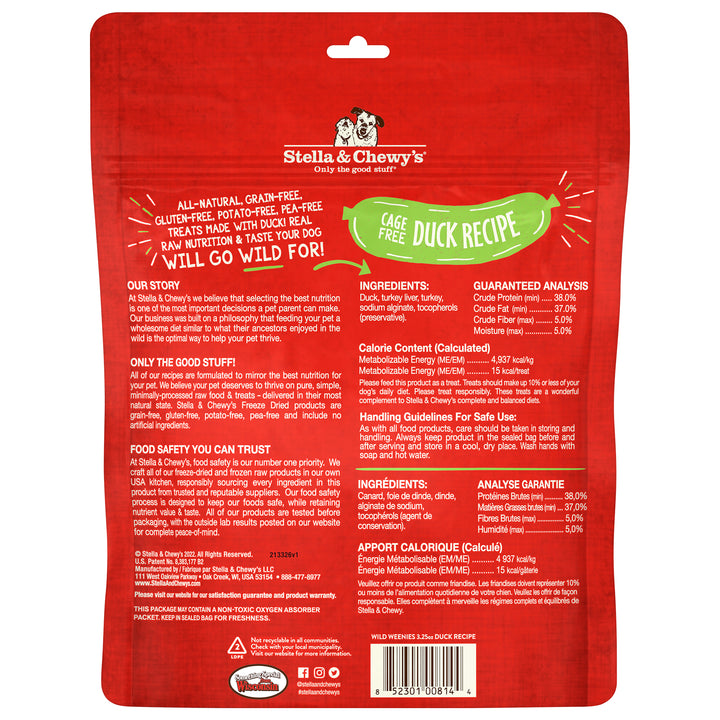 Wild Weenies Duck - 3.25 oz