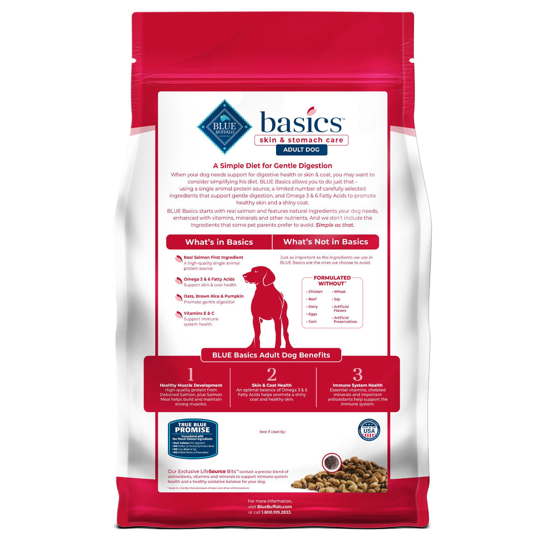Blue Buffalo Basics Dog Salmon &amp; Pot 24