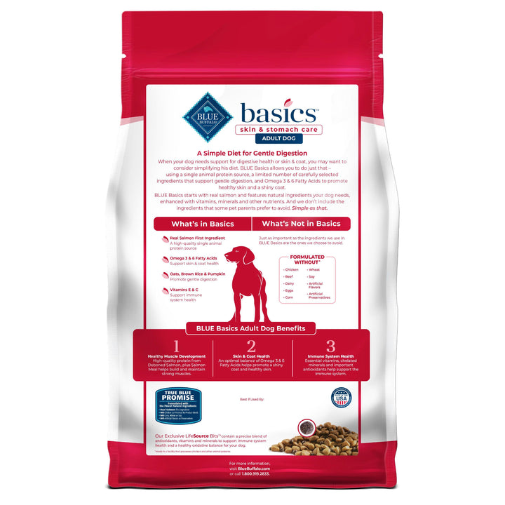 Blue Buffalo Basics Dog Salmon &amp; Pot 24