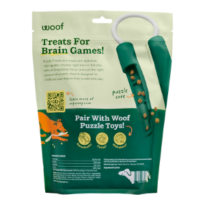 Woof Dog Treat Forager Puzzle Treats 12 oz