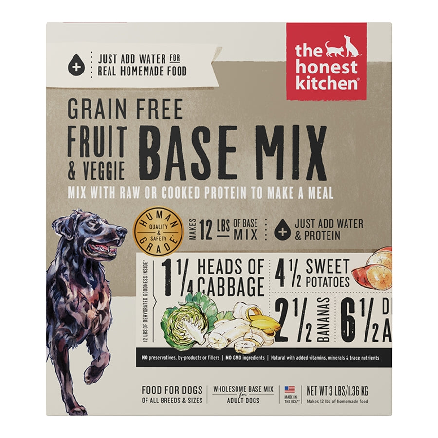 Honest Kitchen Grain Free Fruits and Veggie Base Mix 4lb
