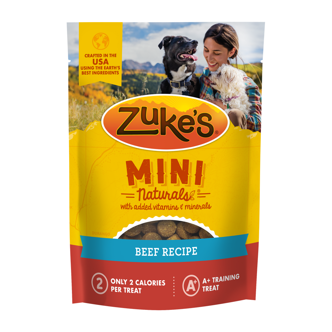 Zukes Mini Naturals Beef Treats 6 oz