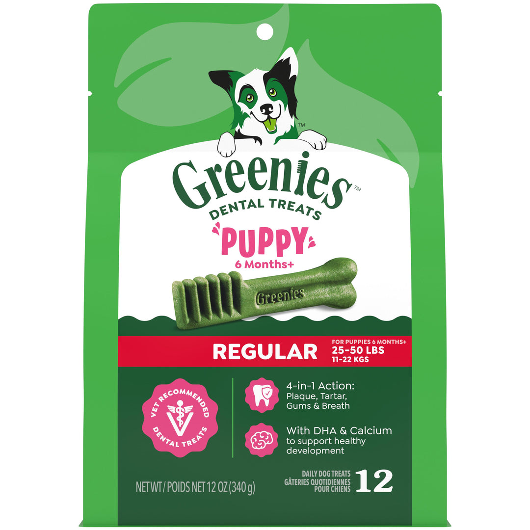 Greenies Dental Treats Puppy Regular 12oz