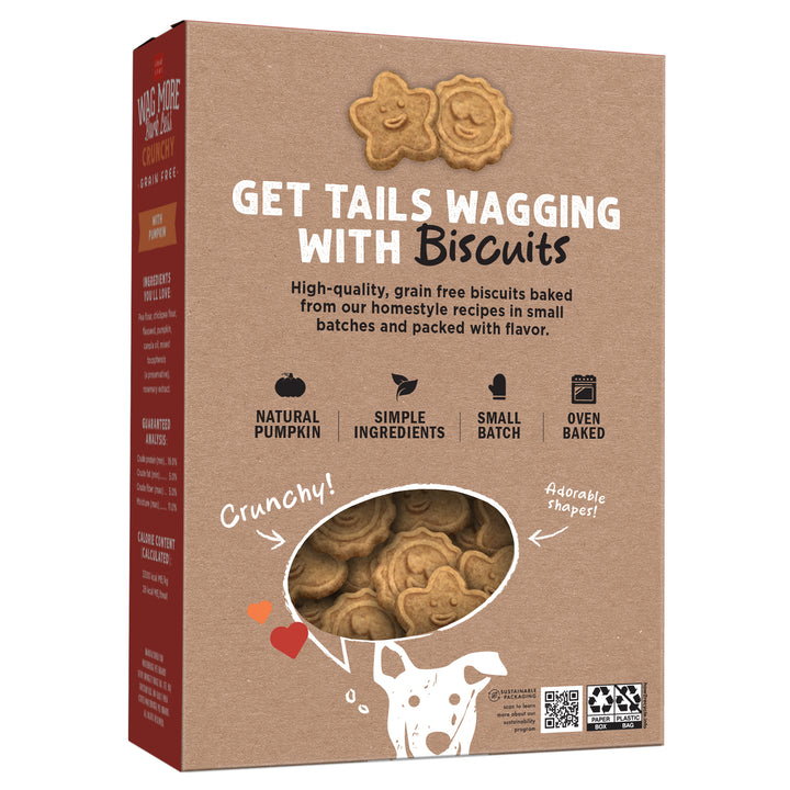 Cloud Star Wag More Bark Less Oven-Baked Grain Free Pumpkin - back