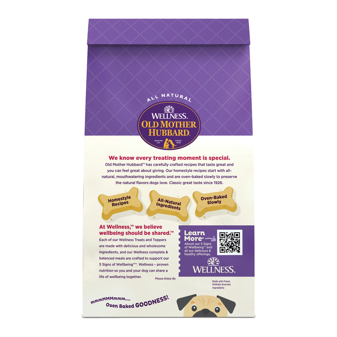 Wellness Old Mother Hubbard Chicken Pot Pie Dog Biscuits, Natural, Training Treats, Chicken Pot Pie Flavor, Mini Size, (20 Ounce Bag)