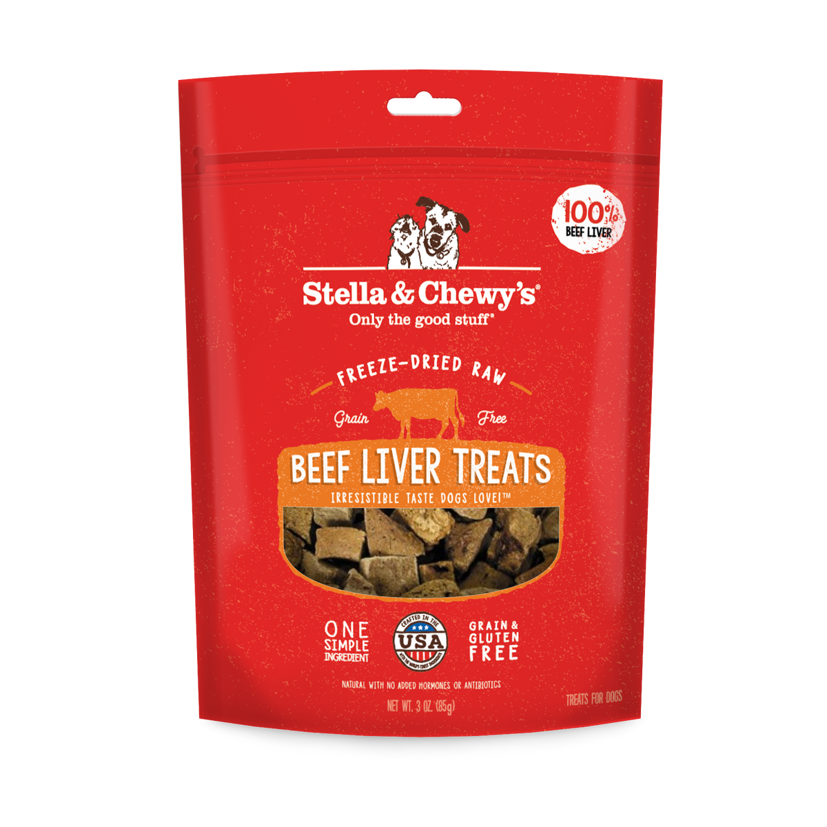 Single Ingredient Treats Beef Liver - 3 oz