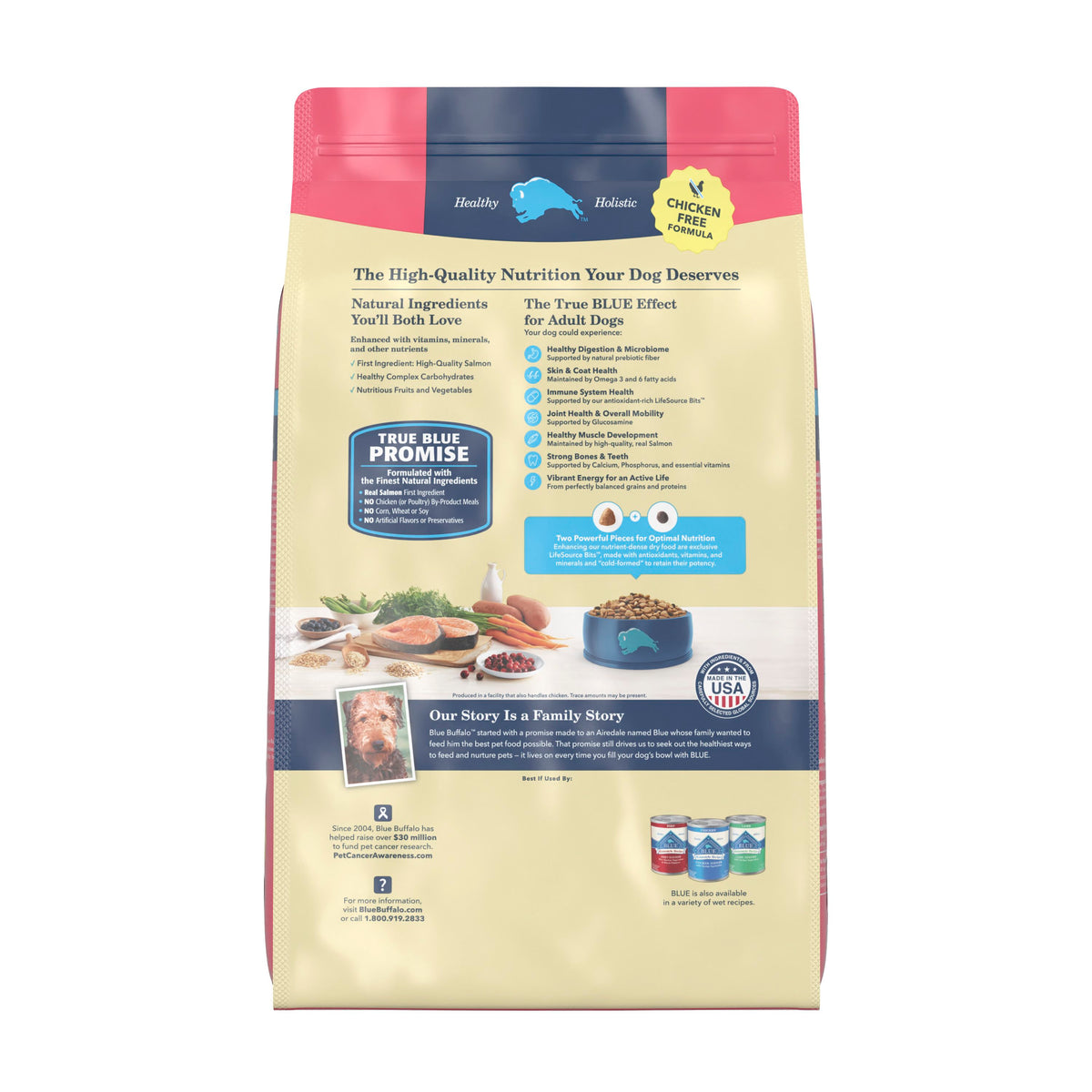 Blue Buffalo Life Protection Salmon Adult Dog 15 lb