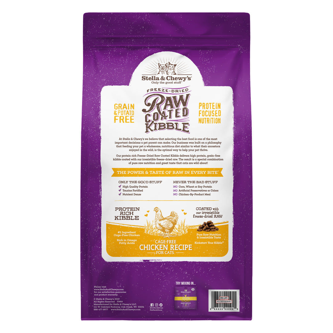 Kibble Raw Coated Chicken - 10 lb