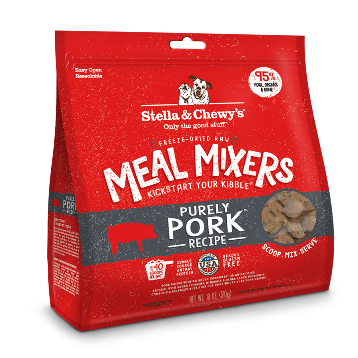 Freeze-Dried Purely Pork Meal Mixers - 18 oz