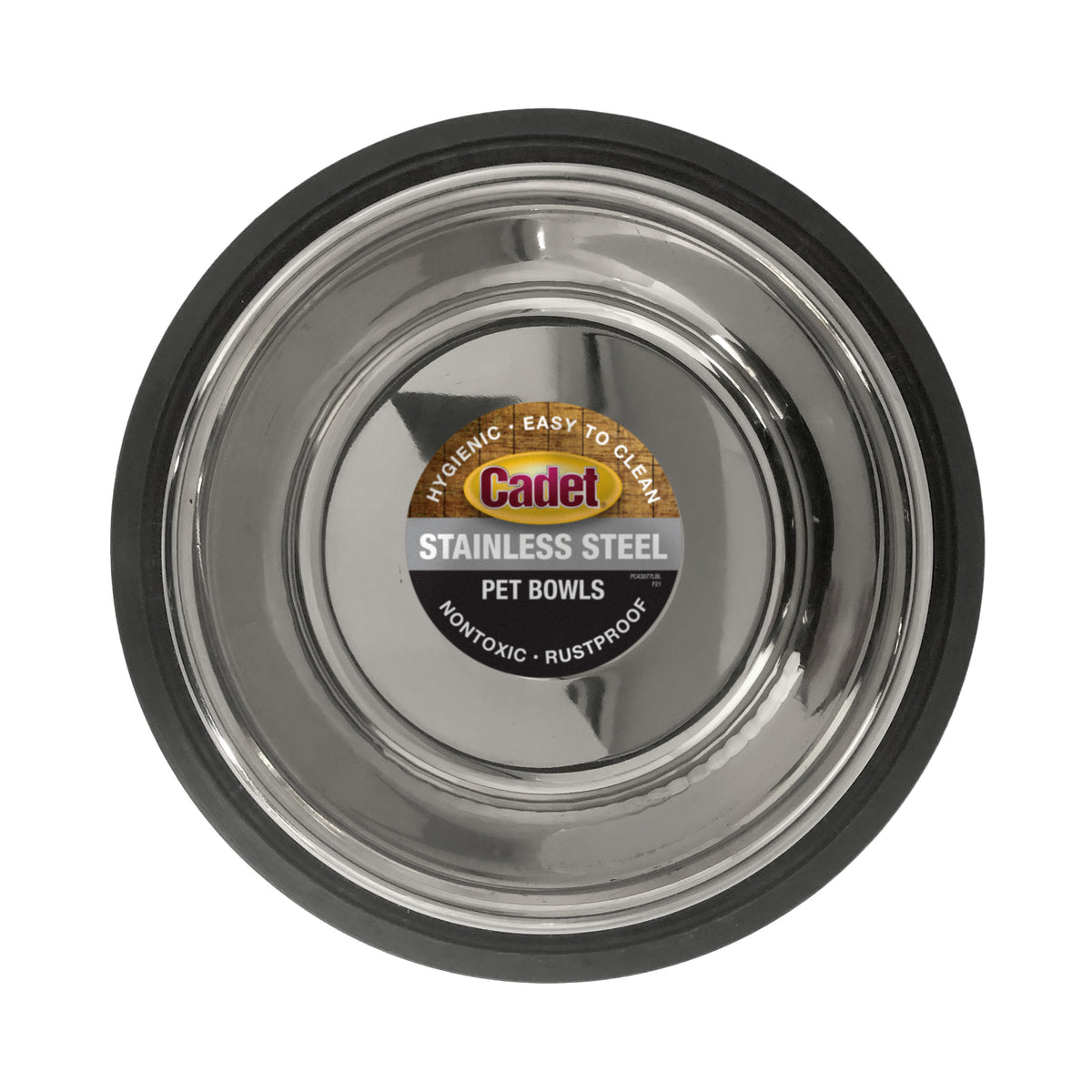 Cadet Stainless Steel No Spill Dog Bowls 32 Ounce