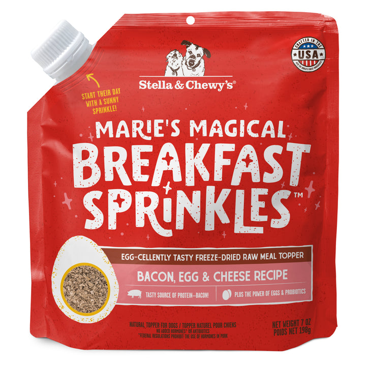 Dog Freeze Dried Breakfast Sprinkles Bacon, Egg, &amp; Cheese