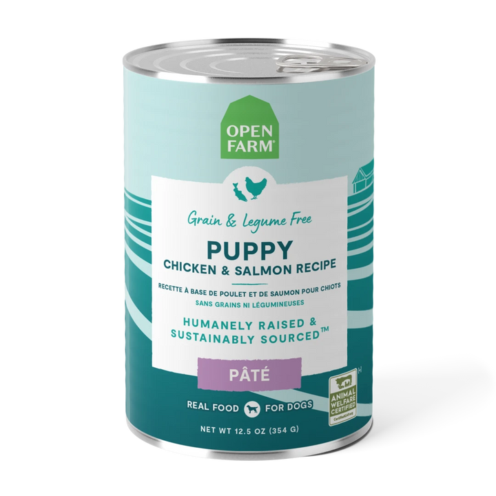 Open Farm Grain Free Puppy Chicken Salmon Dog 12.5 oz