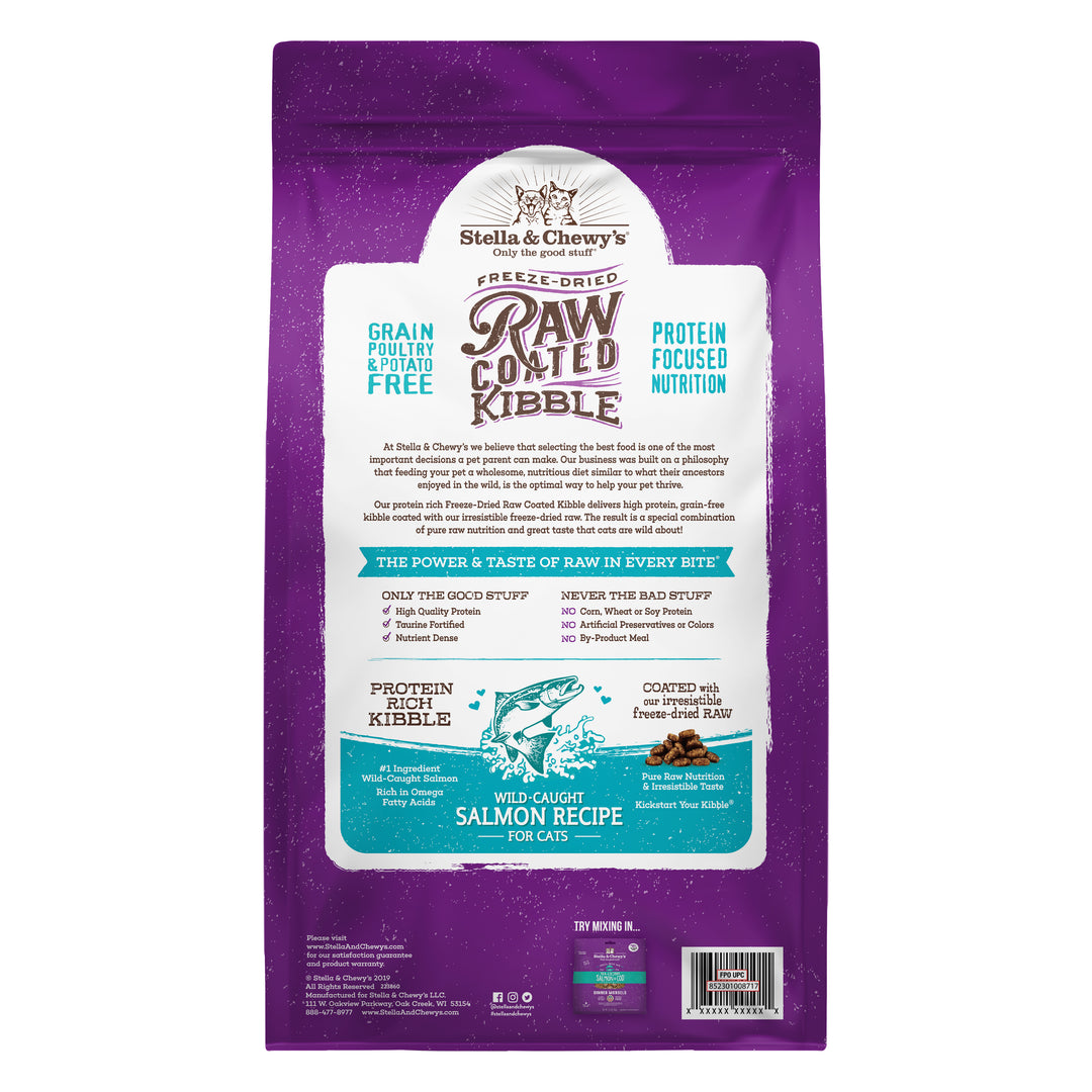 Kibble Raw Coated Salmon - 10 lb