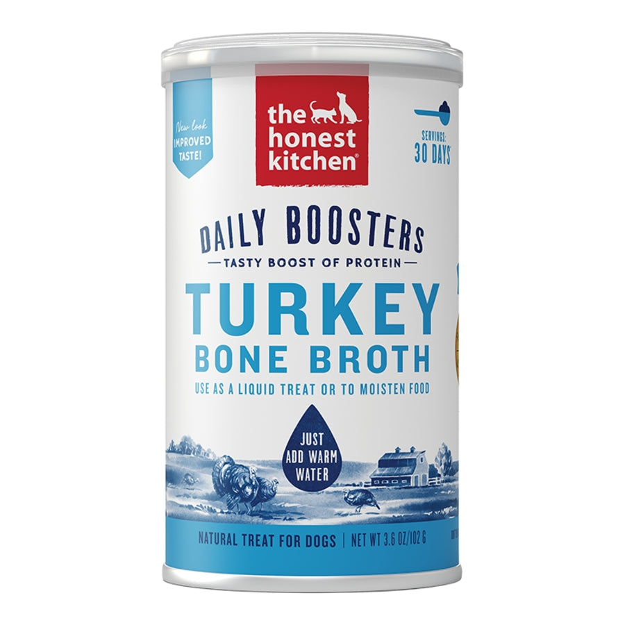 The Honest Kitchen Daily Boosters Turkey Bone Broth 3.6 oz