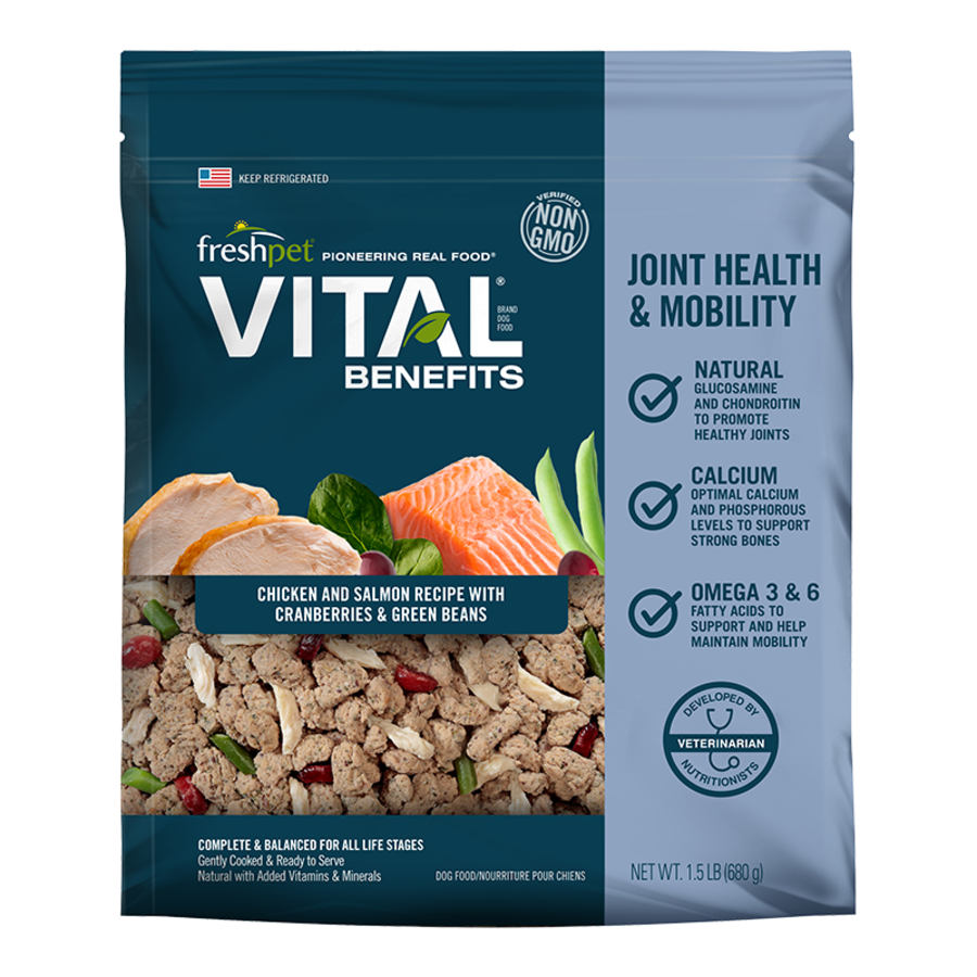Freshpet Vital Joint Health and Mobility Chicken and Salmon 1.5lbs