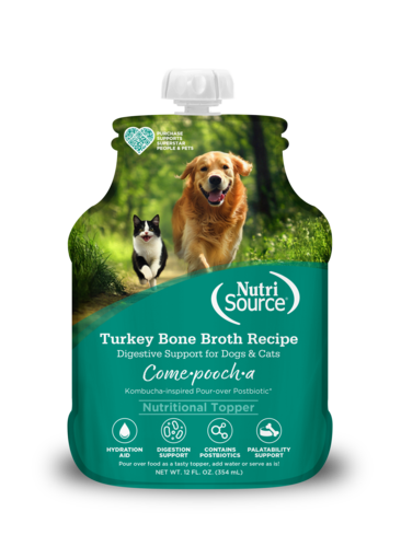 Nutri Source Come Pooch Turkey Broth Food Topper