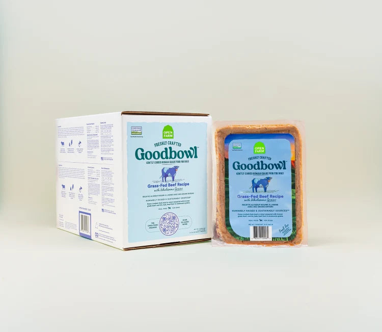 Open Farm Frozen Goodbowl Beef Wholesome Grains 96 oz Bulk