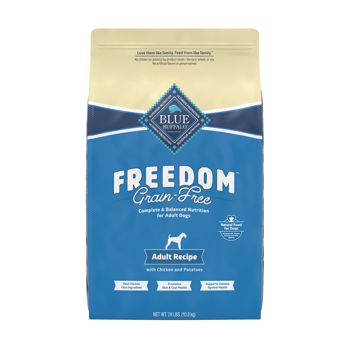 Blue Buffalo Freedom Grain Free Chicken 24lb