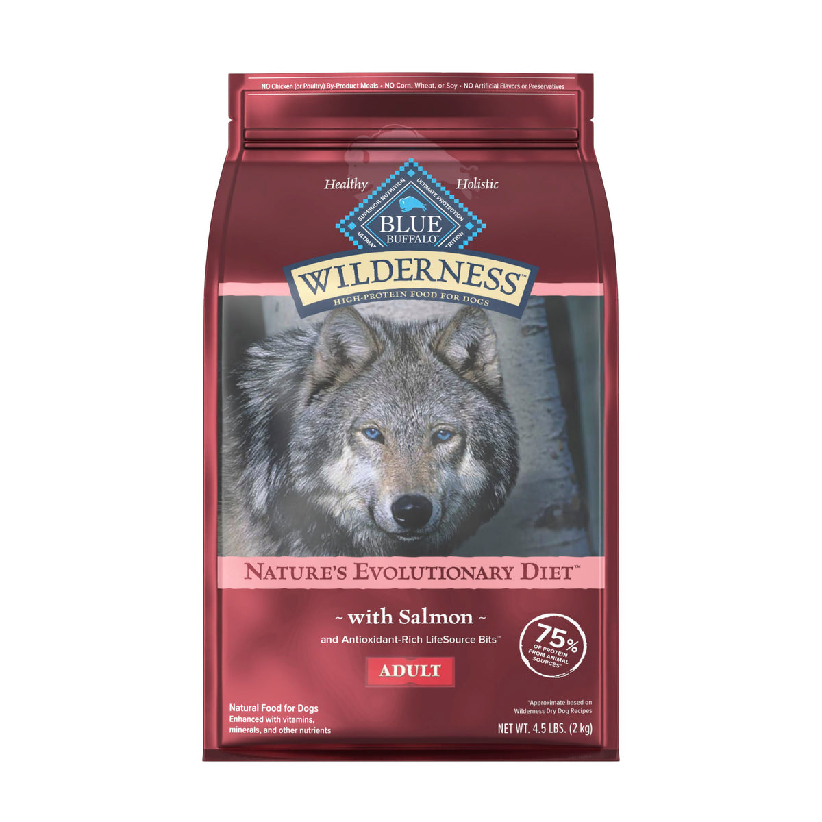 BLUE Wilderness Adult Dog Salmon 4.5lb