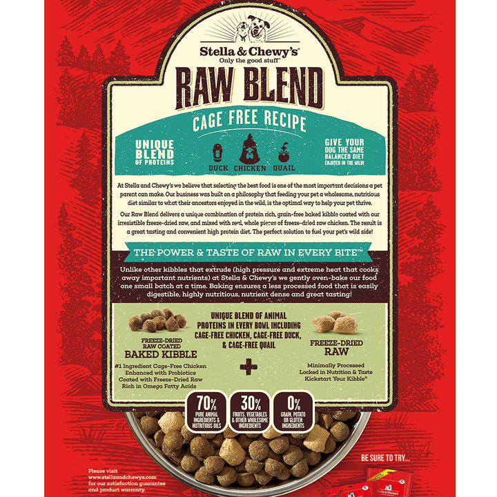Kibble Raw Blend Cage Free - 3.5 lb