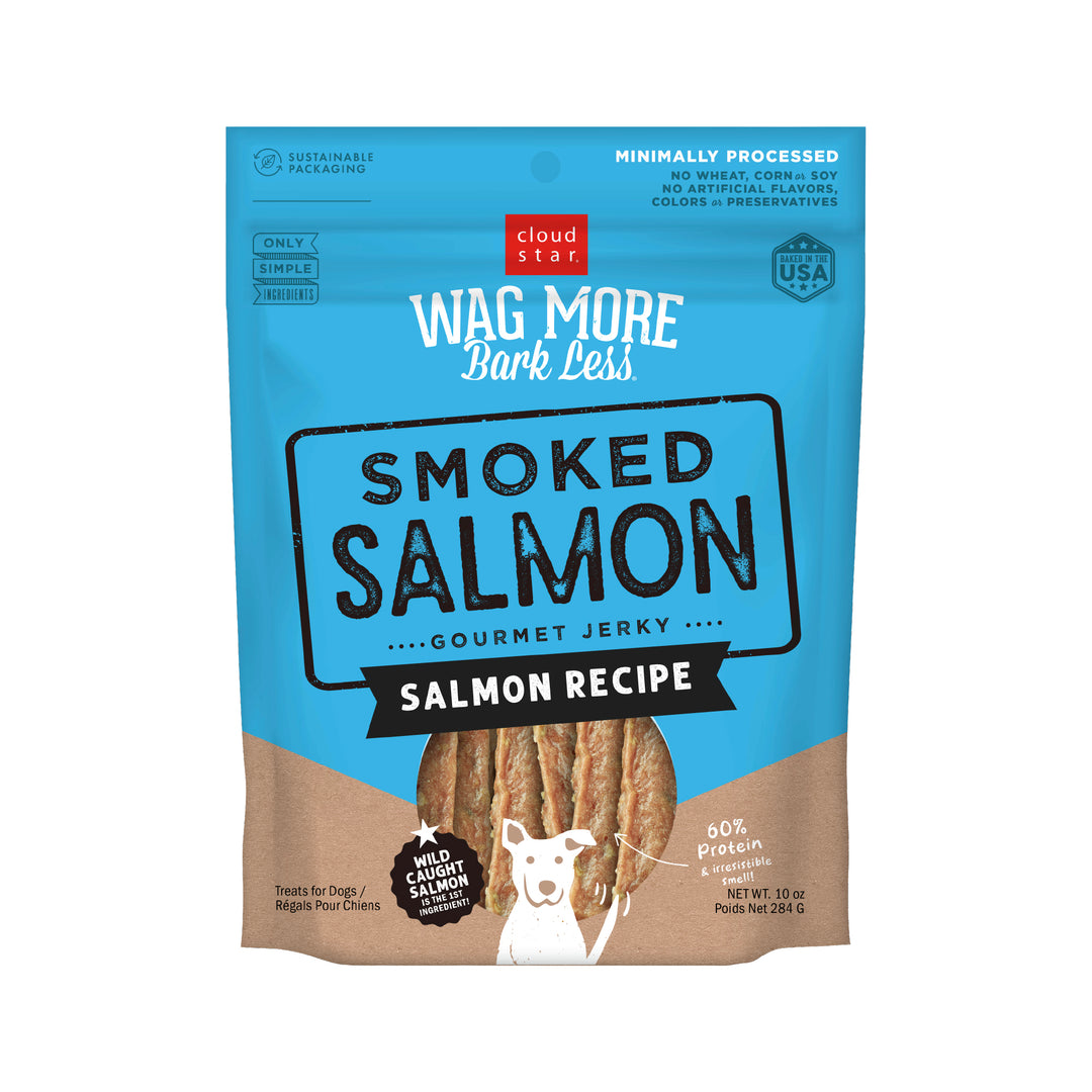 Wag More Smoked Salmon Jerky