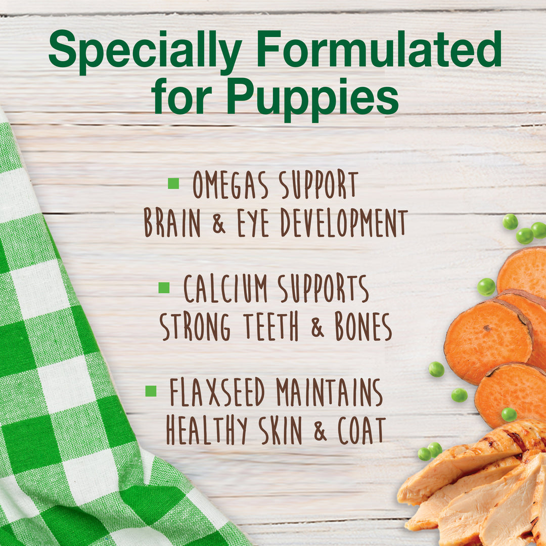 Nylabone Healthy Edibles All-Natural Long Lasting Puppy Chew Treats Turkey &amp; Sweet Potato X-Small (8 Count)
