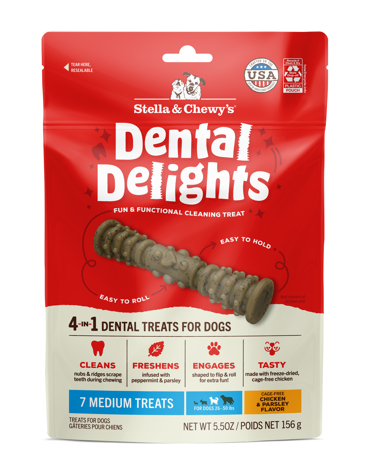 Dental Delights Medium – 7 ct