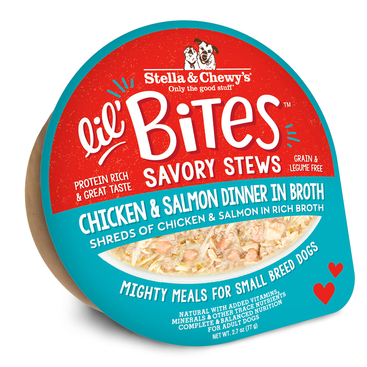 Lil Bites Savory Stews Chicken & Salmon Dinner in Broth - 2.7 oz