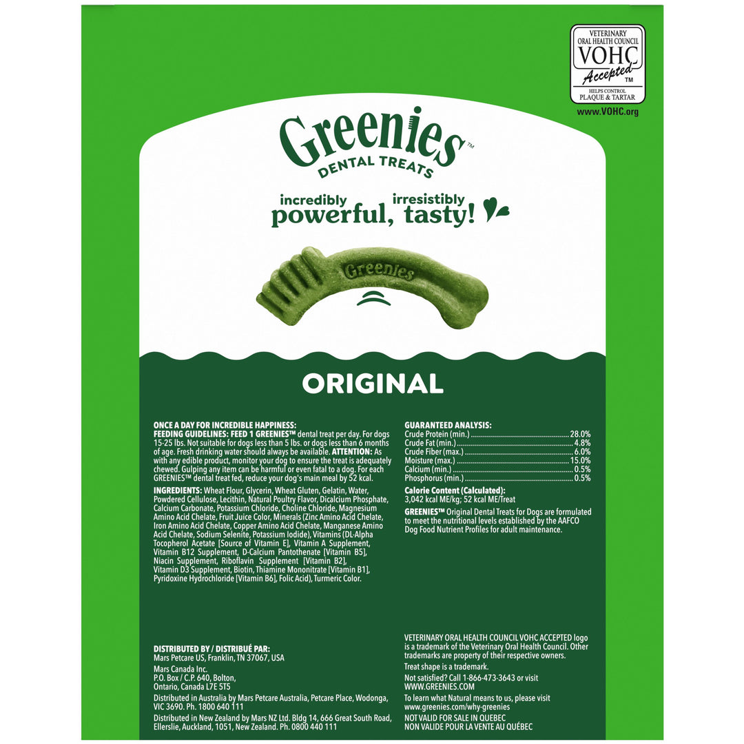 Greenies Original Dental Treats Petite 27oz