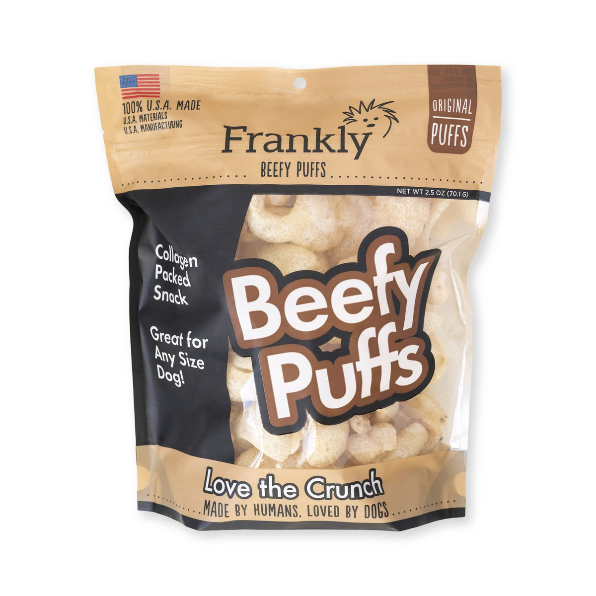 Frankly Beefy Puffs Original 2.5oz
