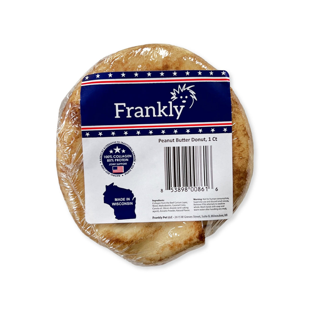 Frankly Donut Peanut Butter 1ct