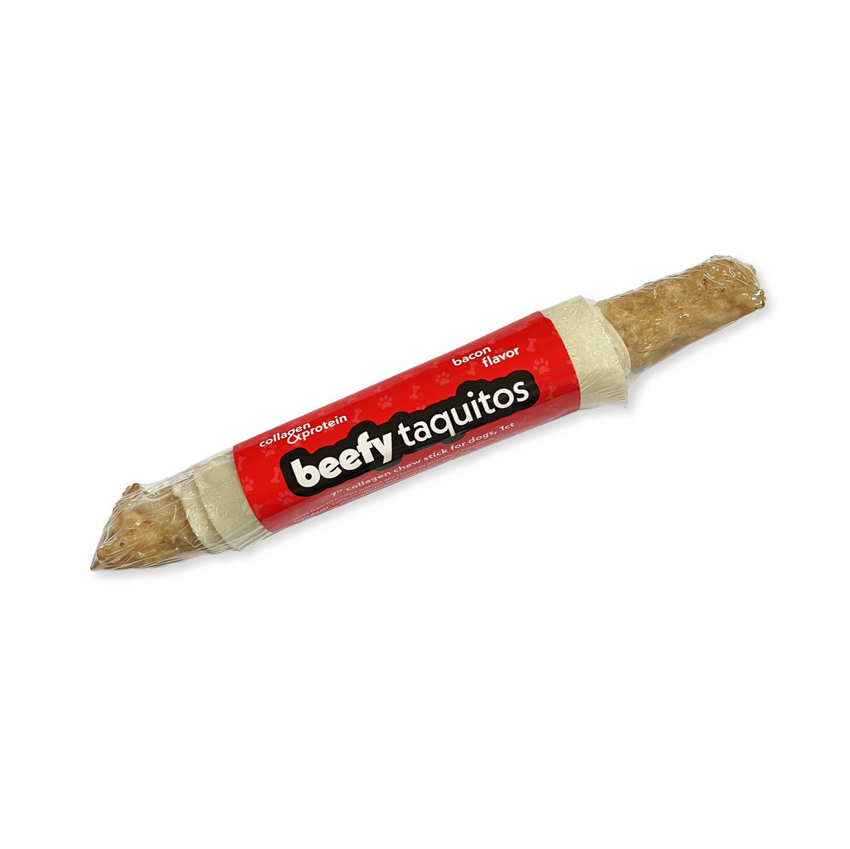 Frankly Beefy Taquito 7in Bacon 1ct