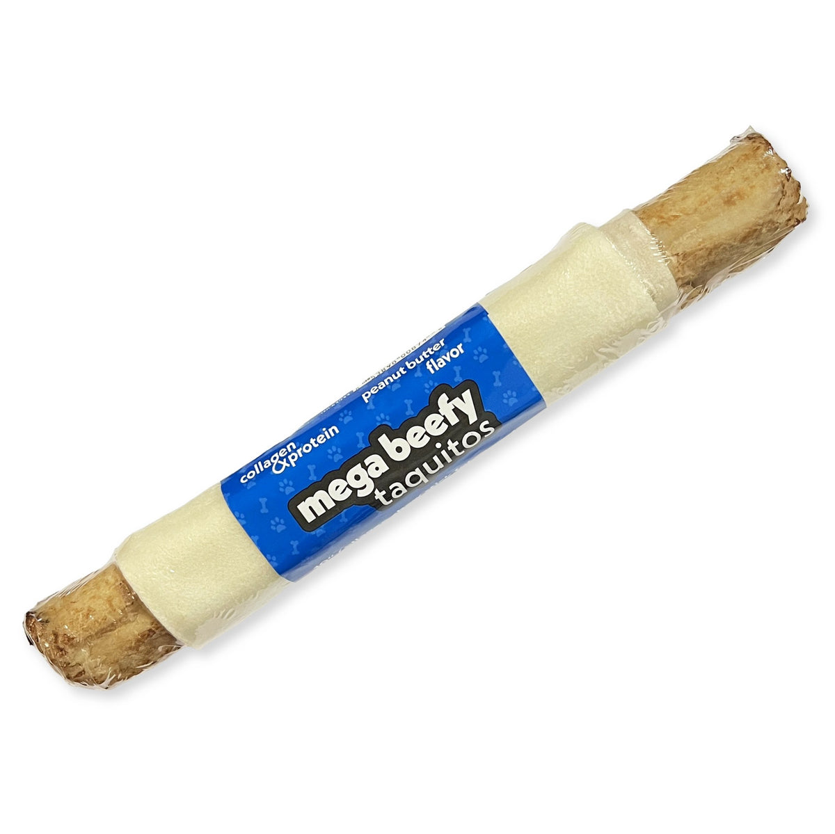 Frankly Mega Beefy Taquito 10in Peanut Butter 1ct