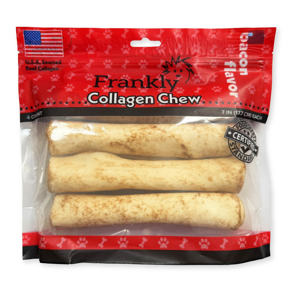 Frankly Retriever Roll  Bacon 4ct