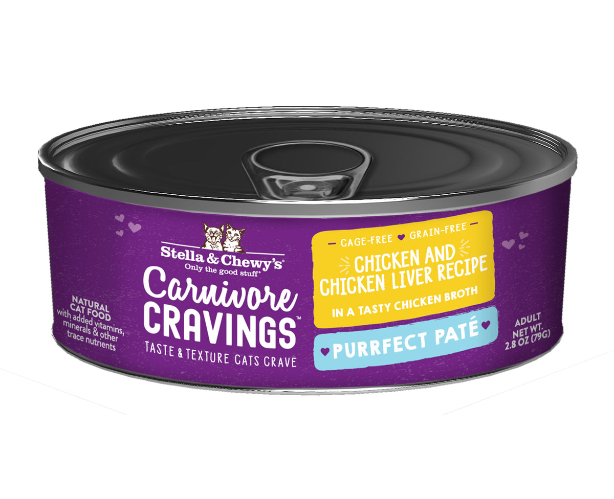 Carnivore Cravings Purrfect Pate Chicken & Chicken Liver - 2.8 oz