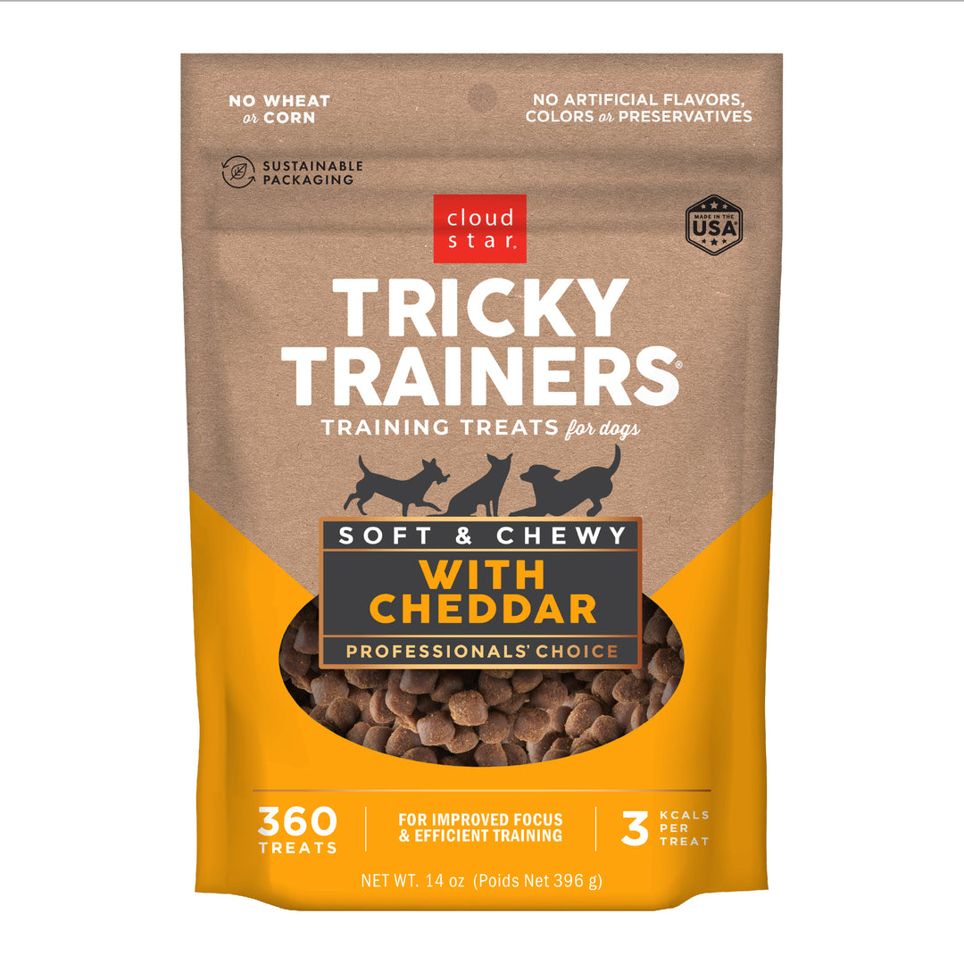Cloud Star Chewy Cheddar Training Treats 14oz
