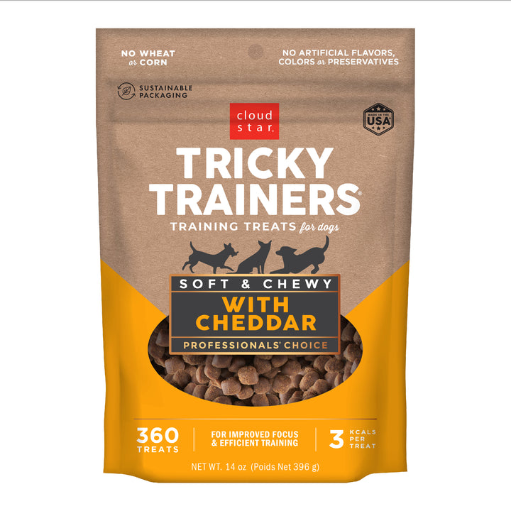Cloud Star Chewy Cheddar Training Treats 14oz