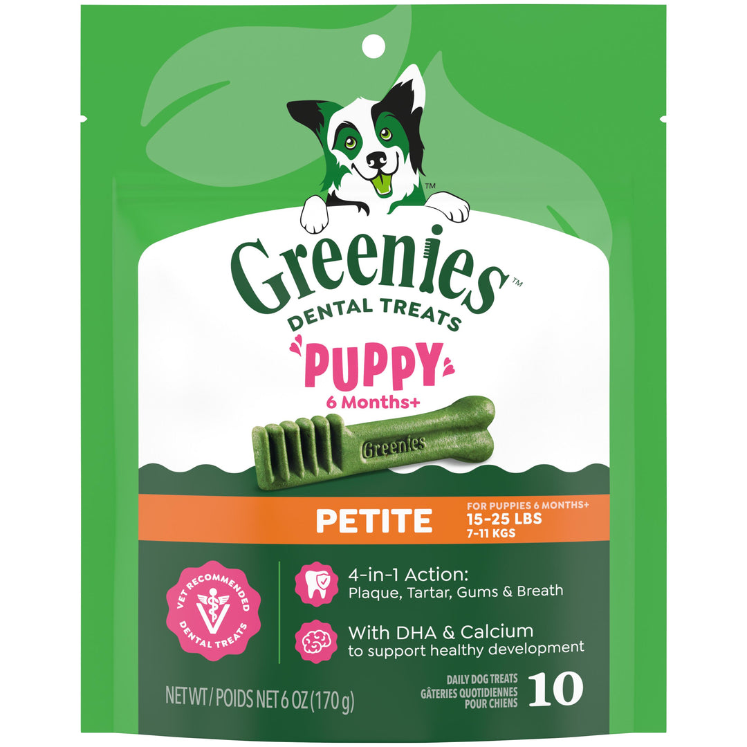 Greenies Dental Treats Puppy Petite 6 oz