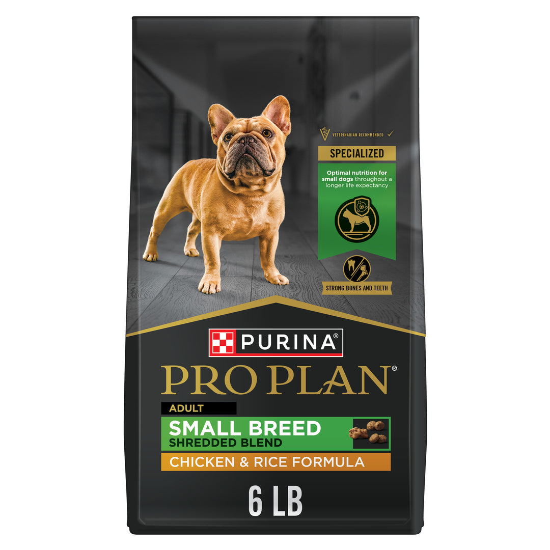 Pro Plan Shredded Small Breed Chicken and Rice 6lb