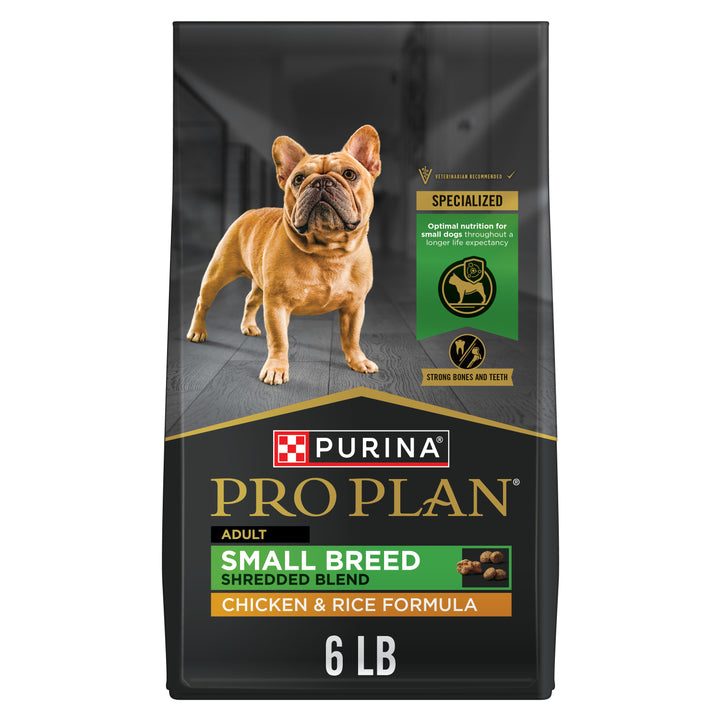 Pro Plan Shredded Small Breed Chicken and Rice 6lb