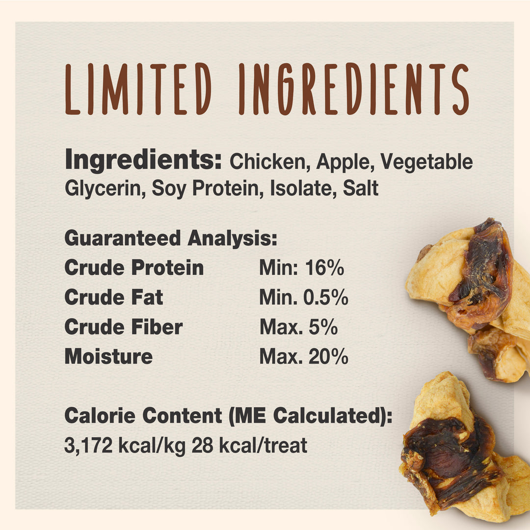 Cadet Gourmet Chicken &amp; Apple Wrapped Dog Treats 28 Ounce